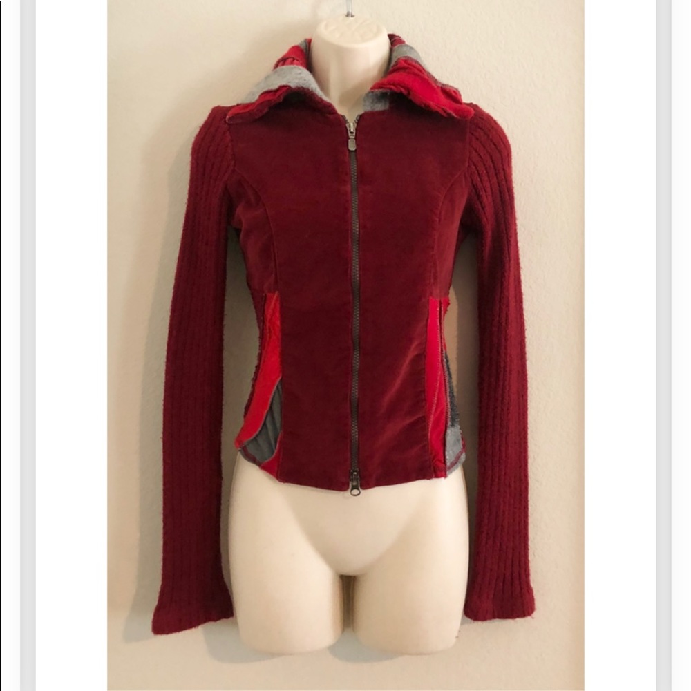 Made in Canada Myco Anna boho corduroy cardigan